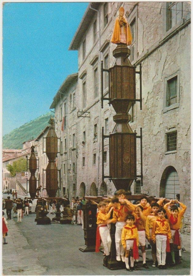 古比奥A Casa Di Cristina公寓 外观 照片